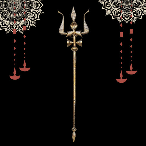 Brass Trishul 3.6kg